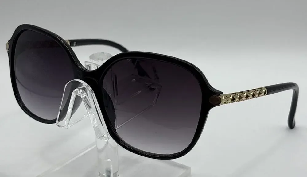 Steve Madden Oversized Sunglasses Black Gradient Women Fashion Shades